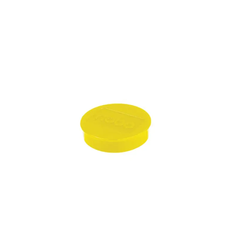 Nobo Whiteboard Magnets 38mm Yellow (Pack 10) - 1915316