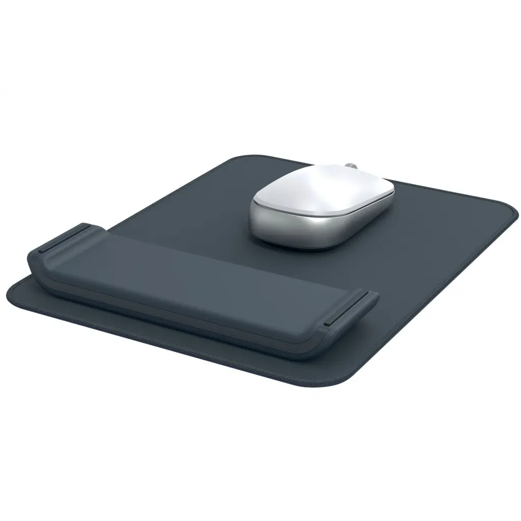 Leitz Mouse Mat with Height Adjustable Wrist Rest Dark Grey - 65170089