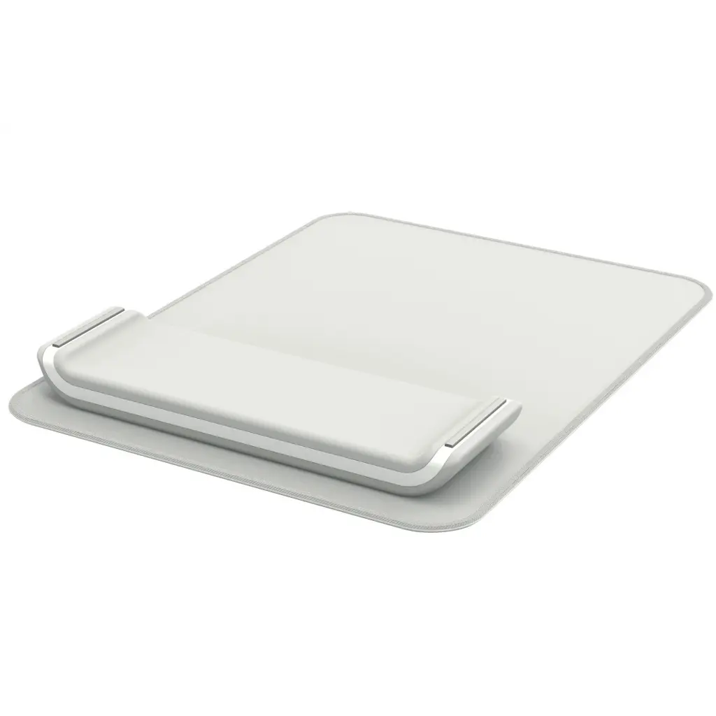 Leitz Mouse Mat with Height Adjustable Wrist Rest Light Grey - 65170085