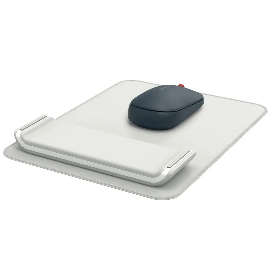 Leitz Mouse Mat with Height Adjustable Wrist Rest Light Grey - 65170085