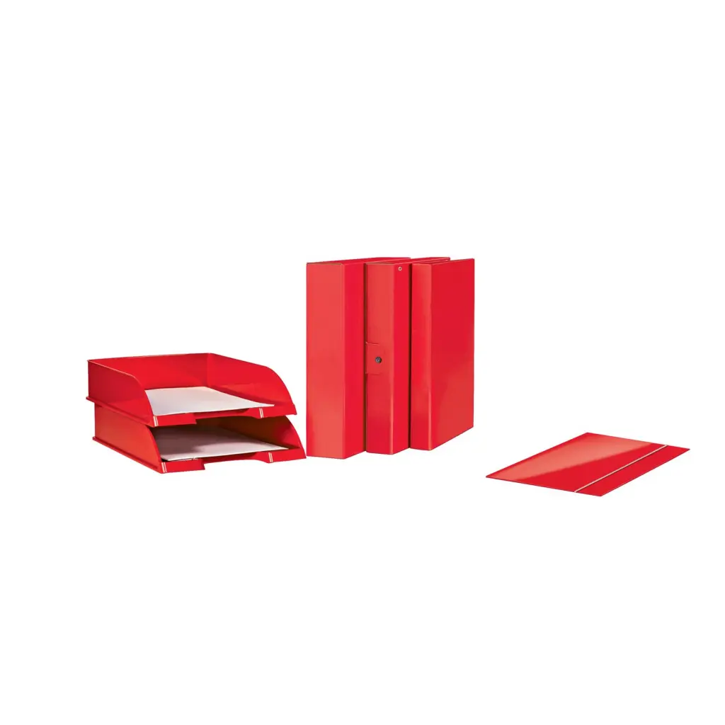 Leitz WOW Letter Tray Plus A4 Red - 52263026