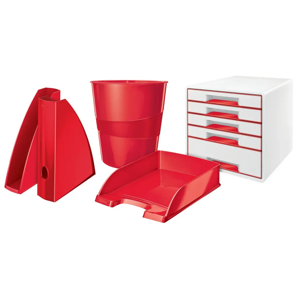 Leitz WOW Letter Tray Plus A4 Red - 52263026