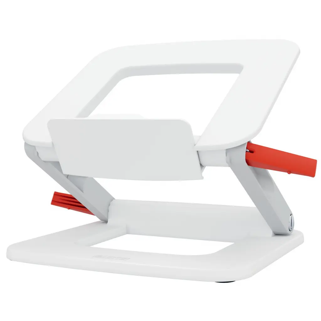 Leitz Ergo Height Adjustable Multi-Angle Laptop Stand White - 64240001