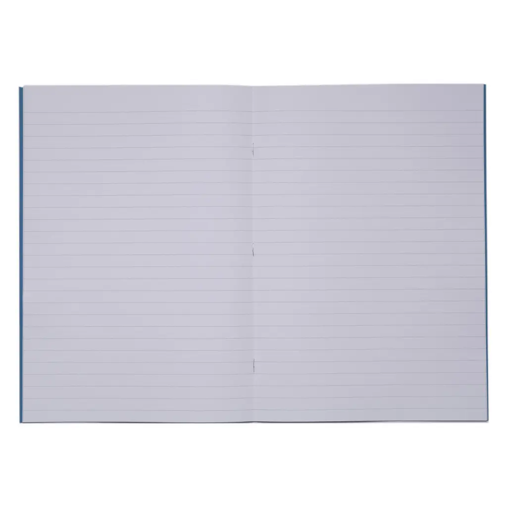 Rhino 13 x 9 A4+ Oversized Exercise Book 40 Page Ruled 12mm Light Blue (Pack 100) - VDU024-260-2