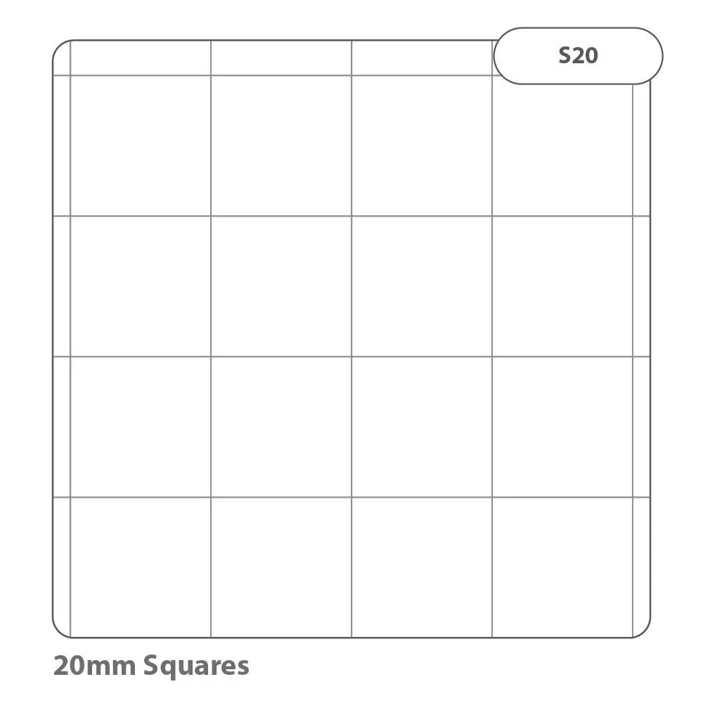 Rhino A4 Exercise Book 32 Page 20mm Squared Red (Pack 100) - VDU014-200-8