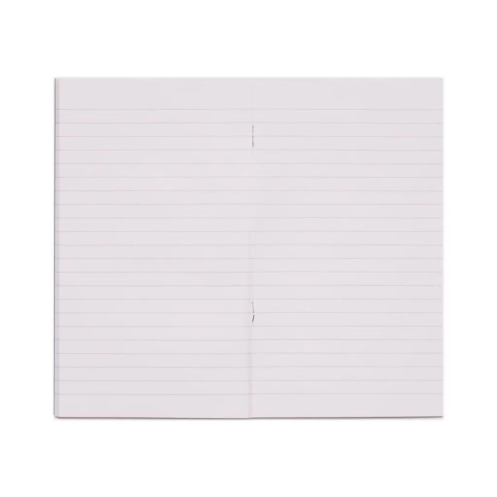 Rhino 200 x 120 Exercise Book 64 Page Feint Ruled 8mm Light Blue (Pack 100) - VAB005-2