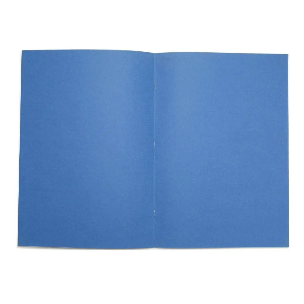 Rhino 13 x 9 A4+ Scrapbook 36 Page Blue Sugar Paper (Pack 6) - SB6-6