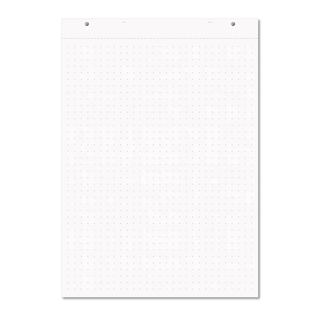 Rhino A1 Educational Dotted Flip Chart Pad 30 Leaf 20mm Dotted With Plain Reverse (Pack 5) - REDFC-2