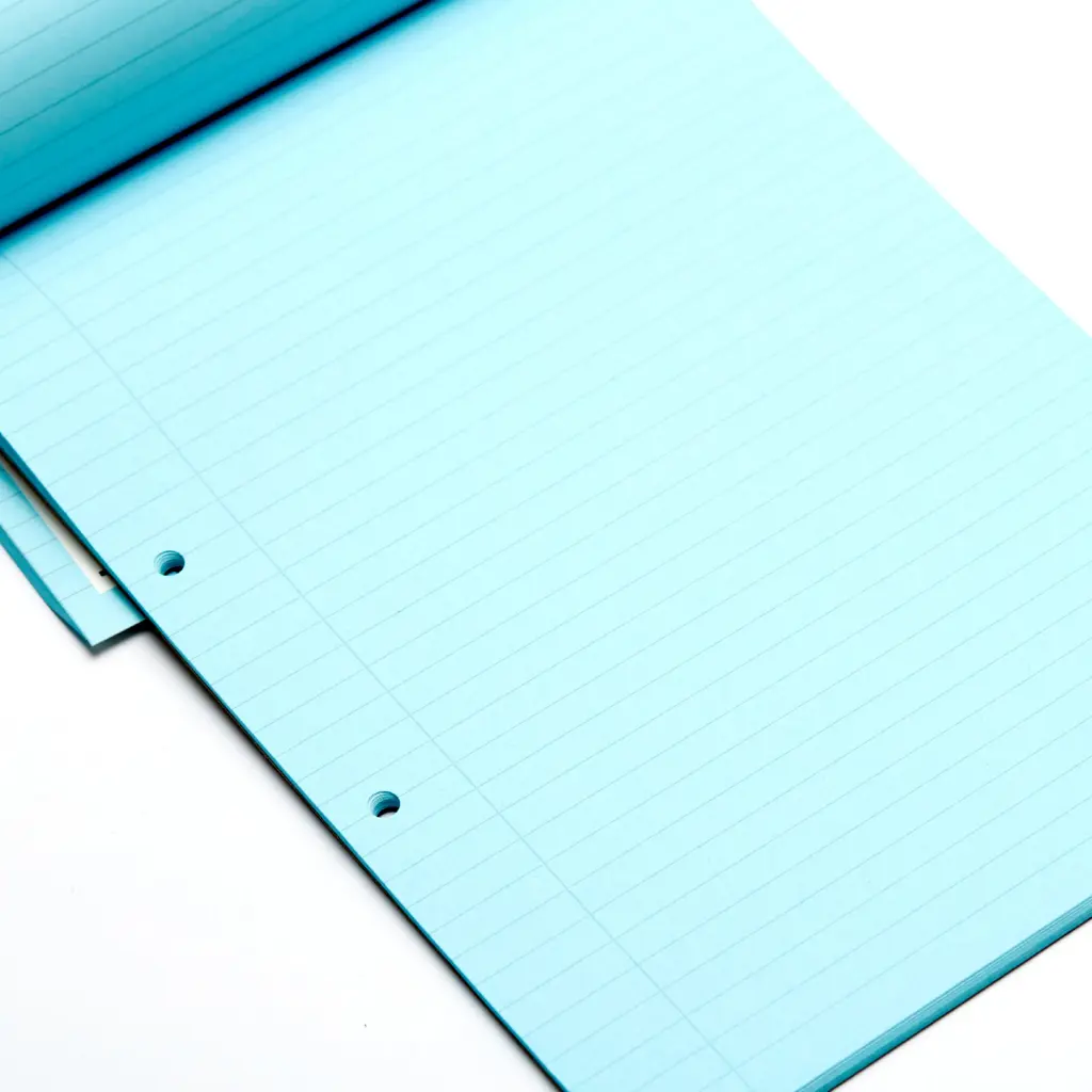 Rhino A4 Special Refill Pad 50 Leaf Feint Ruled 8mm With Margin Blue Tinted Paper (Pack 6) - HABFM-0