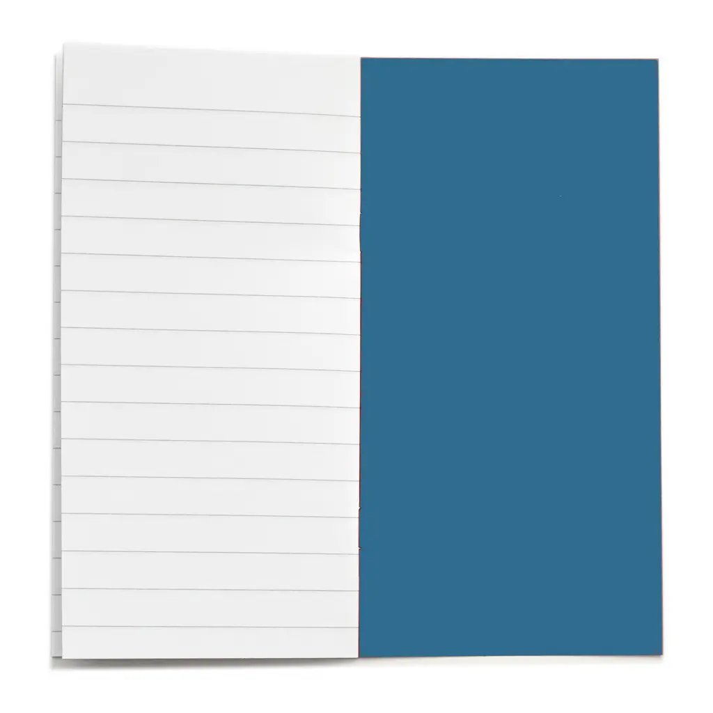 Rhino 8 x 4 (205x102mm) Vocabulary Notebook 32 Page Feint Ruled 12mm Light Blue (Pack 100) - GVNB005-96-2