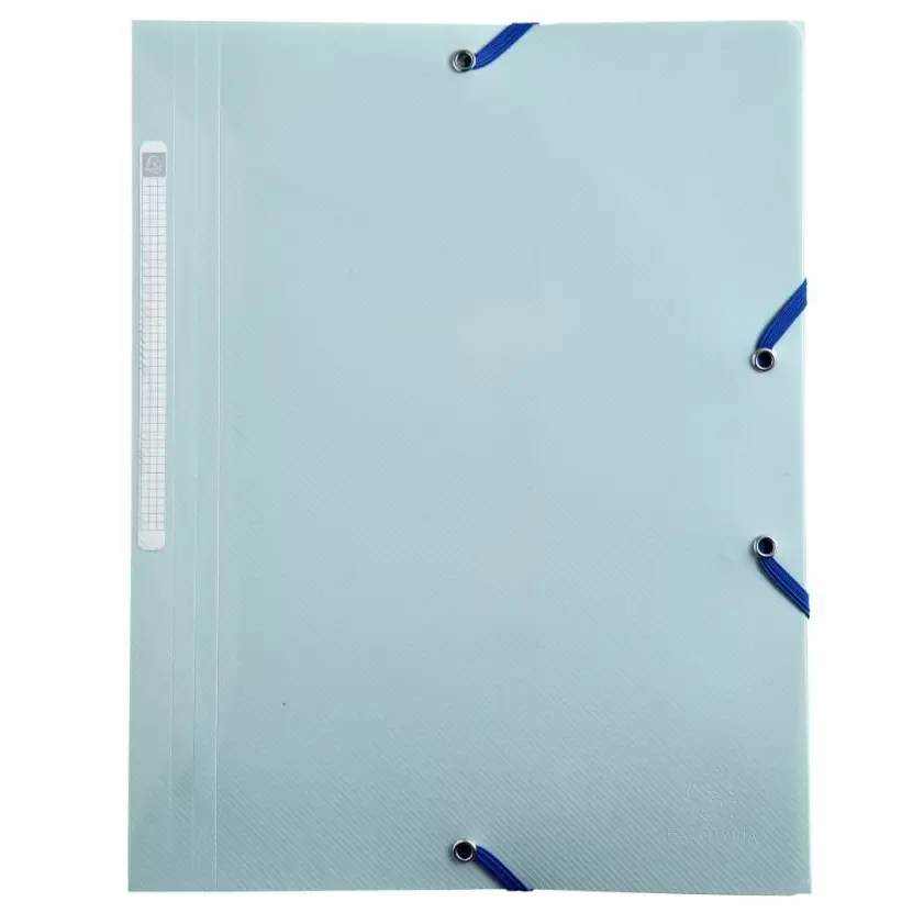 Exacompta Bee Blue 3 Flap Folder A4 Assorted Pack 4 55110E