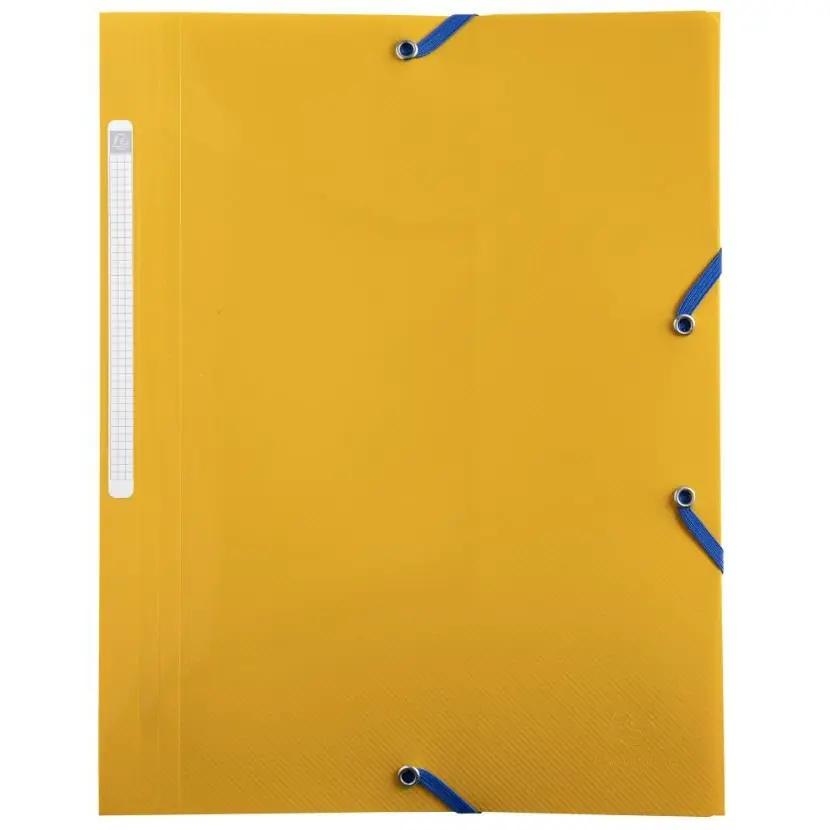 Exacompta Bee Blue 3 Flap Folder A4 Assorted Pack 4 55110E