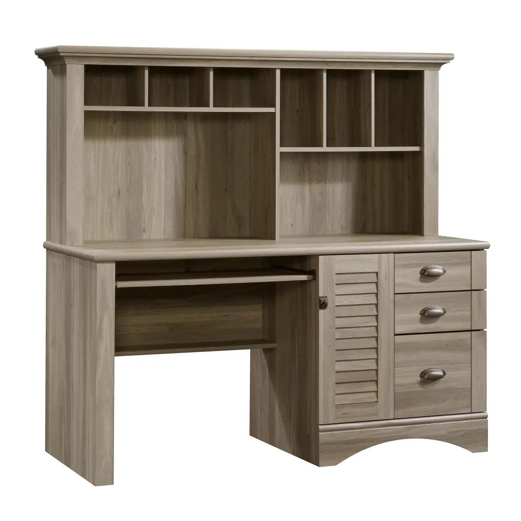 Louvre Hutch Desk Salt Oak 5415109