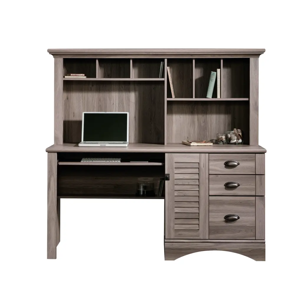 Louvre Hutch Desk Salt Oak 5415109