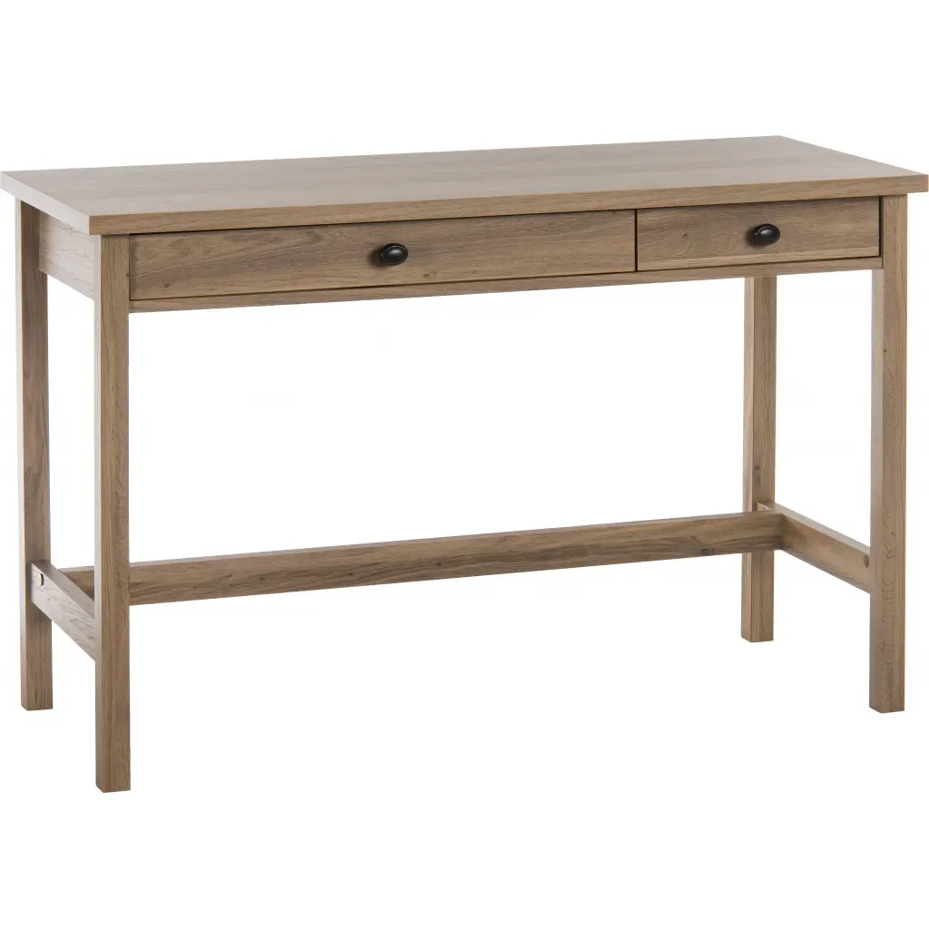 Study Home Office Console Style Desk Salt Oak 5418213