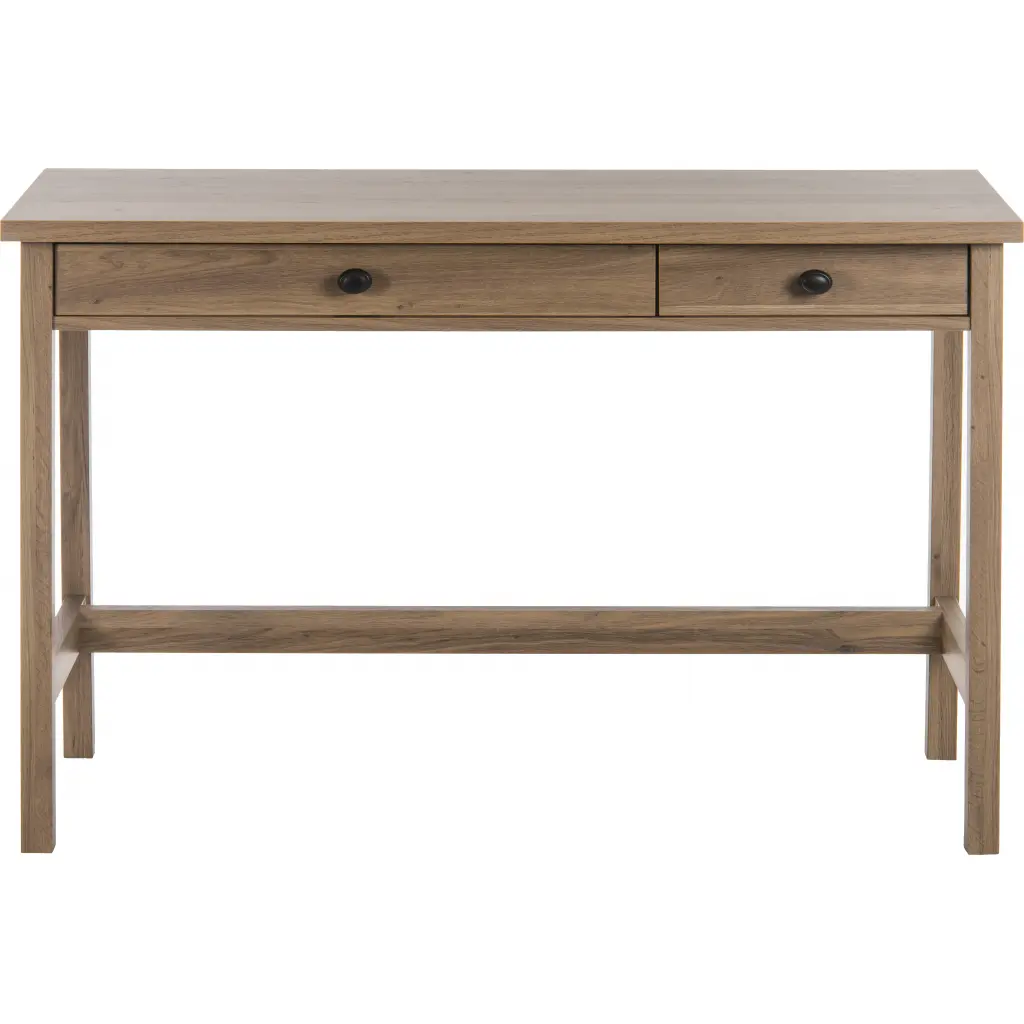 Study Home Office Console Style Desk Salt Oak 5418213