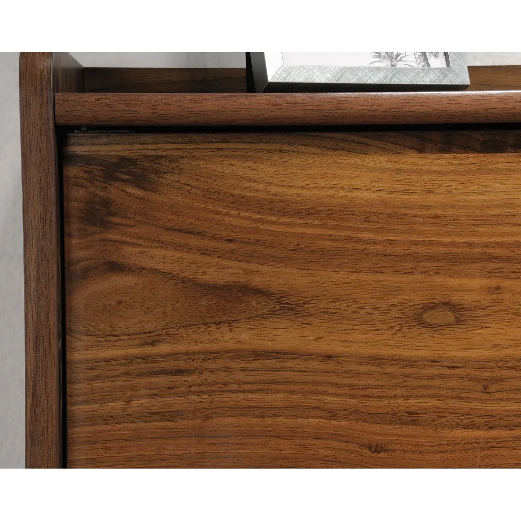 Hampstead Park Space Saving Wall Desk Walnut 5423704