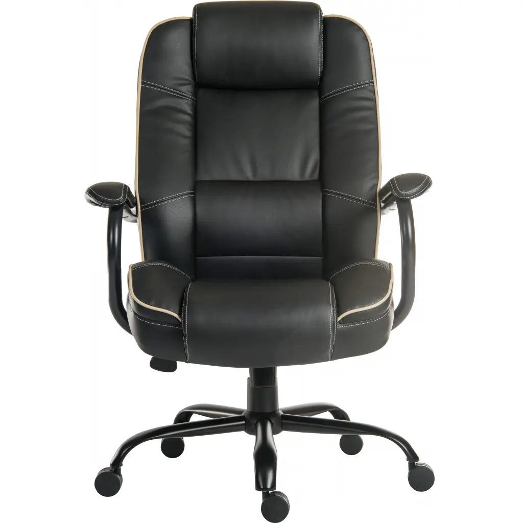 Goliath Duo Bonded Leather Faced Executive Office Chair Black 6925BLK