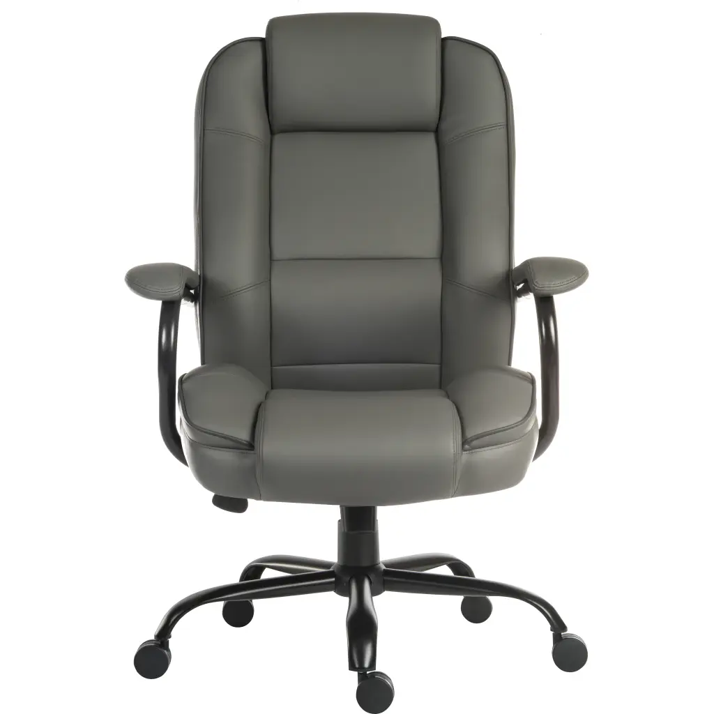 Goliath Duo Bonded Leather Faced Executive Office Chair Grey 6925GREY