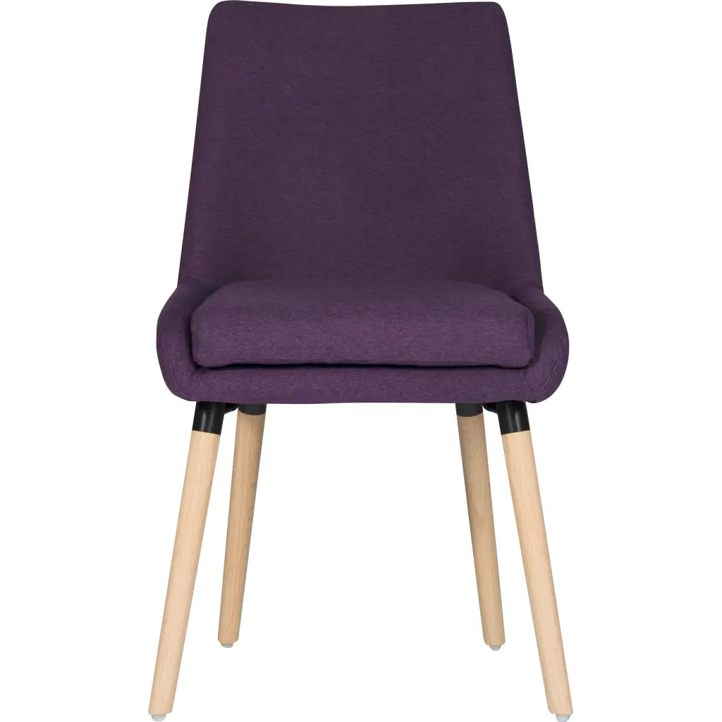 Contemporary Welcome Reception Chair Plum Pack 2 6946PLU