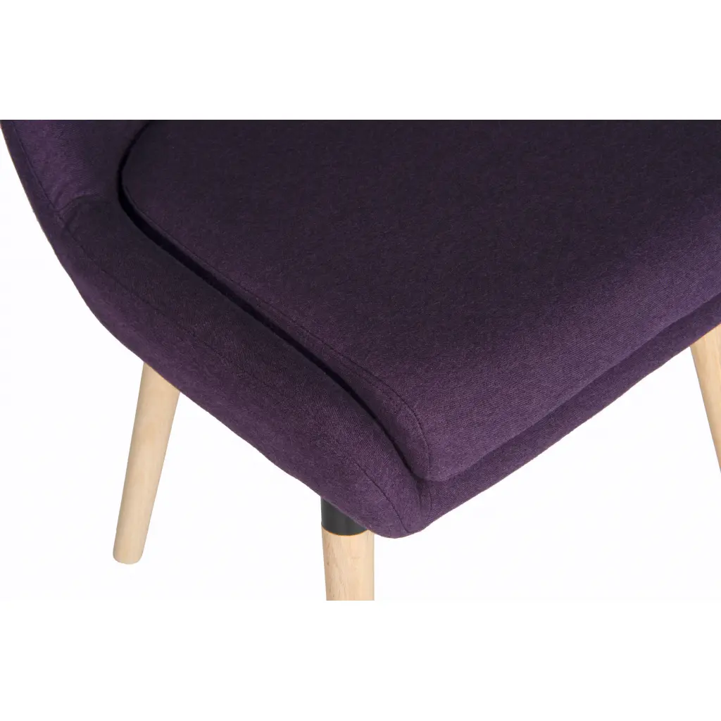 Contemporary Welcome Reception Chair Plum Pack 2 6946PLU