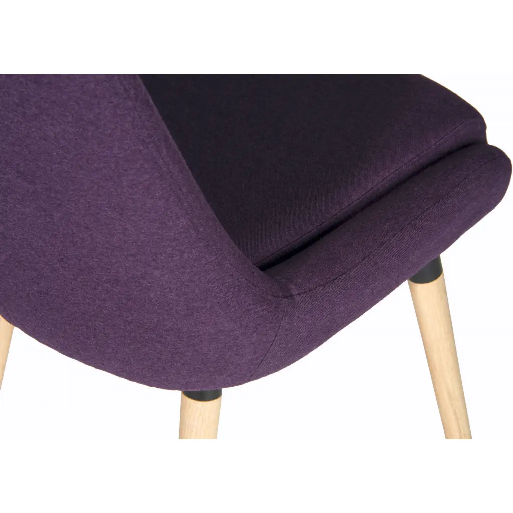 Contemporary Welcome Reception Chair Plum Pack 2 6946PLU