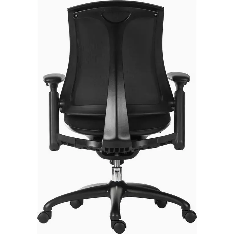 Rapport Mesh Back Executive Office Chair with Black 6964BLK