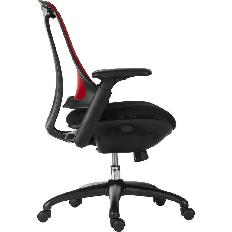 Rapport Mesh Back Executive Office Chair Red/Black 6964RED