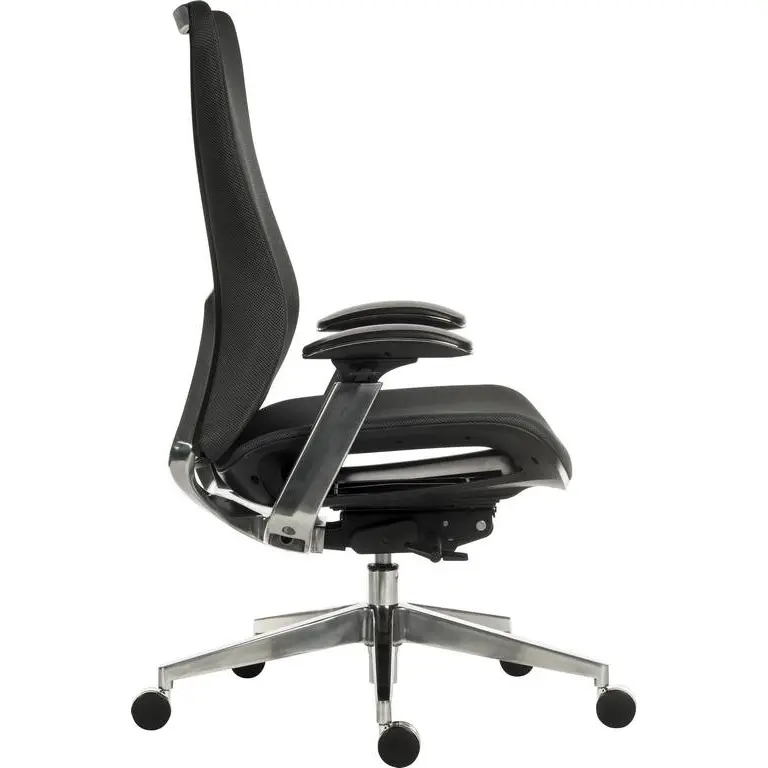 Quantum Mesh Back Executive Chair Black with Black Frame 6966BLK