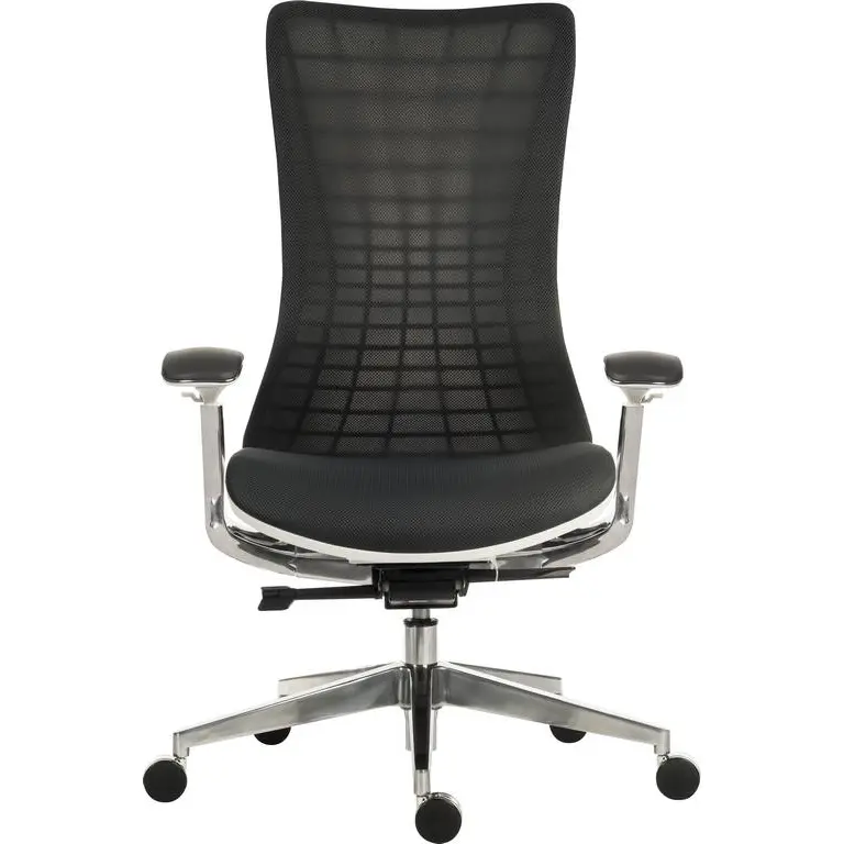 Quantum Mesh Back Executive Chair Chair Black 6966WHI