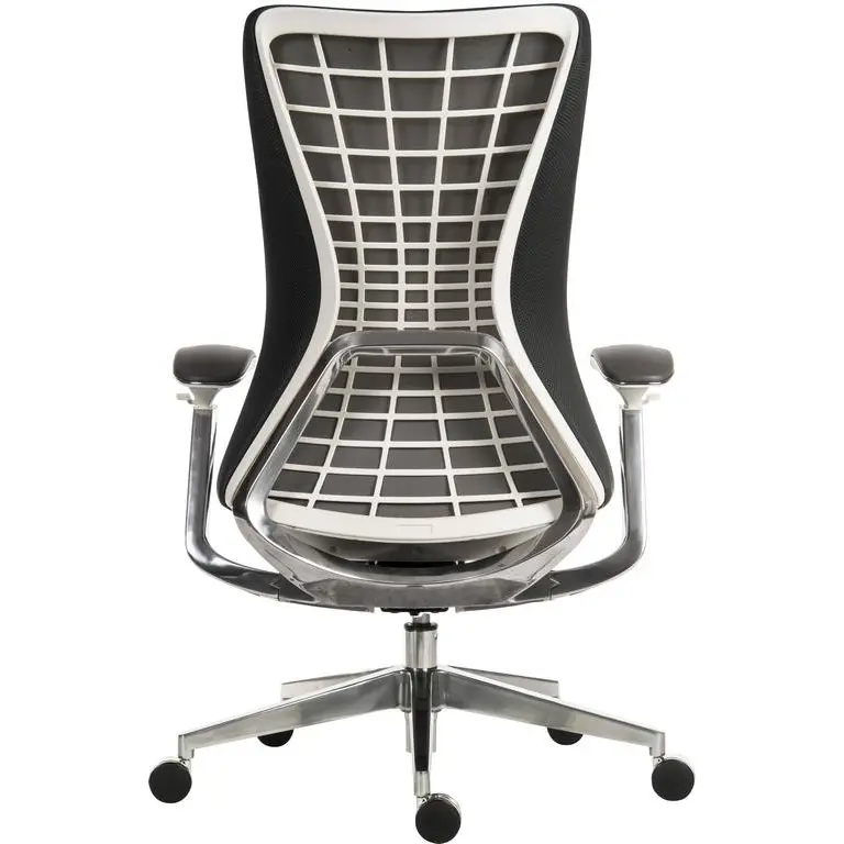 Quantum Mesh Back Executive Chair Chair Black 6966WHI