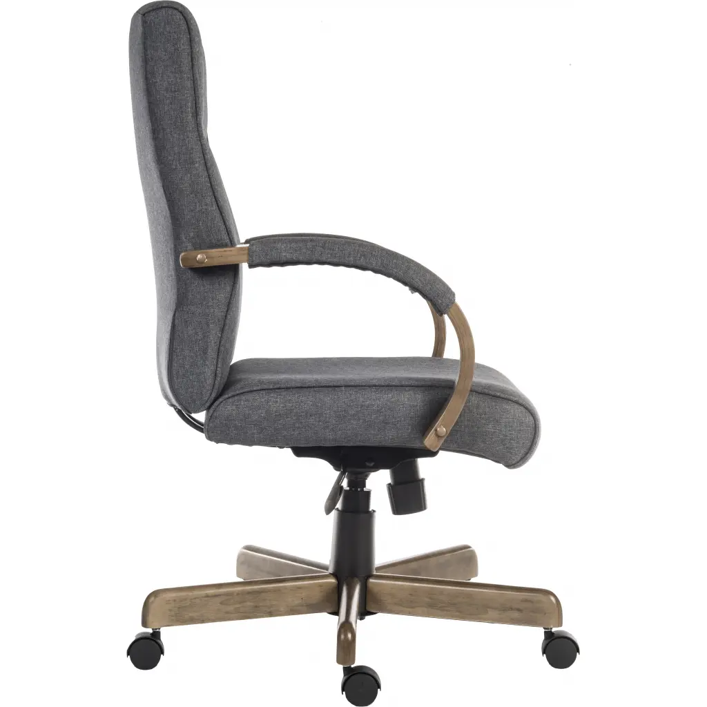 Grayson Fabric Executive Office Chair Grey 6969GREY