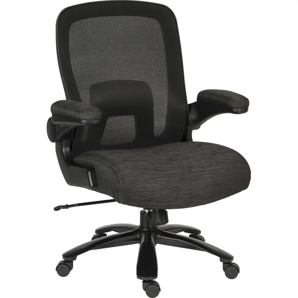 Hercules Heavy Duty Mesh Back Office Chair Black 6973