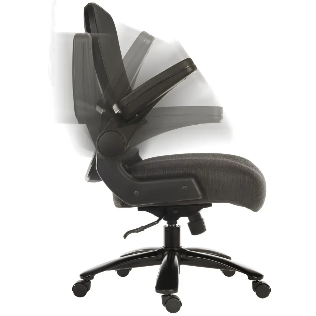 Hercules Heavy Duty Mesh Back Office Chair Black 6973