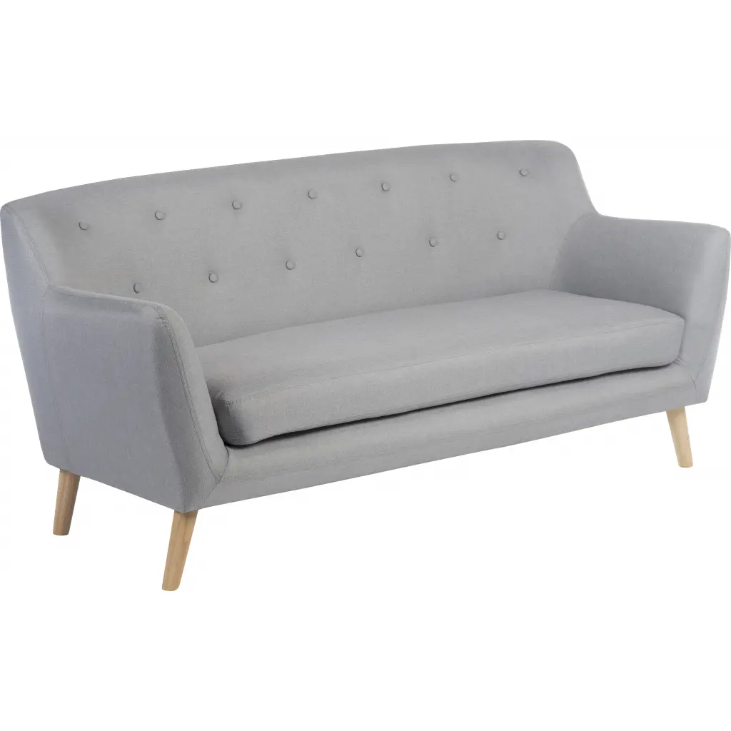 Skandi 3 Seater Sofa Grey 6982