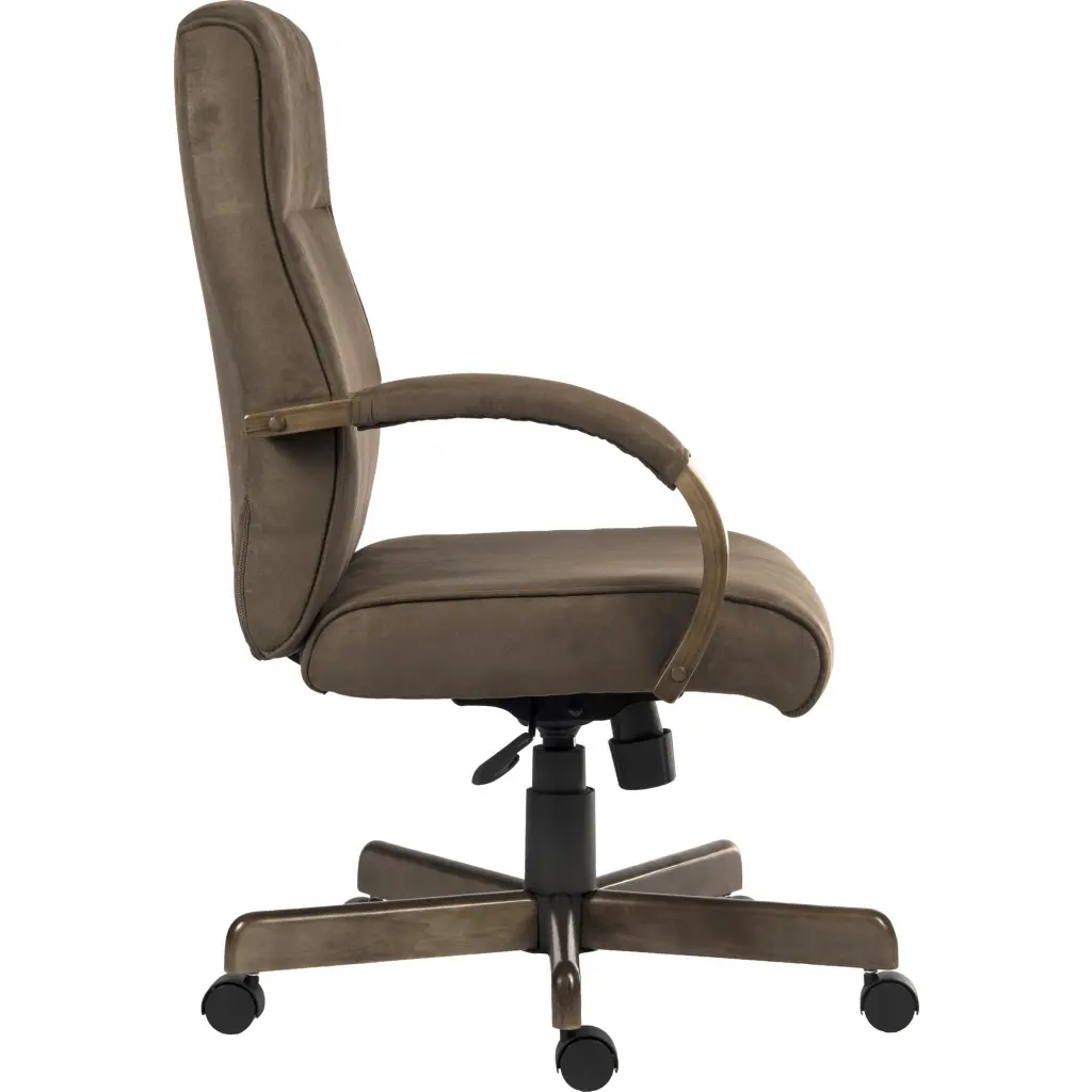 Glencoe Microfibre Executive Office Chair Brown 6994