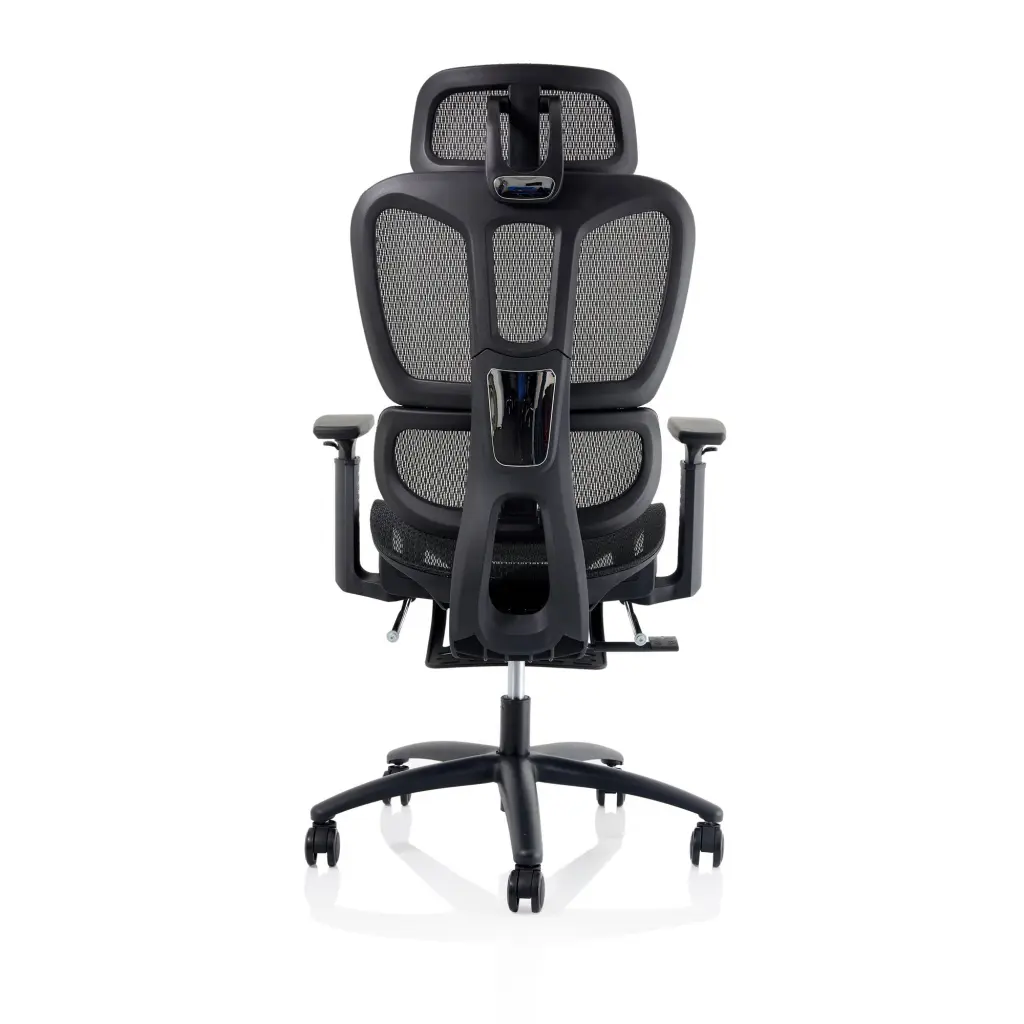 Horizon Executive Mesh Office Chair With Height Adjustable Arms Black - OP000319 -