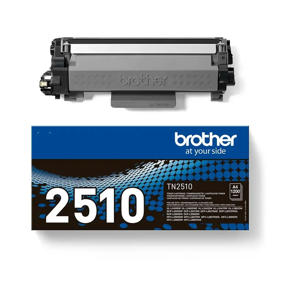 Brother Black Toner Cartridge 1200 pages TN2510