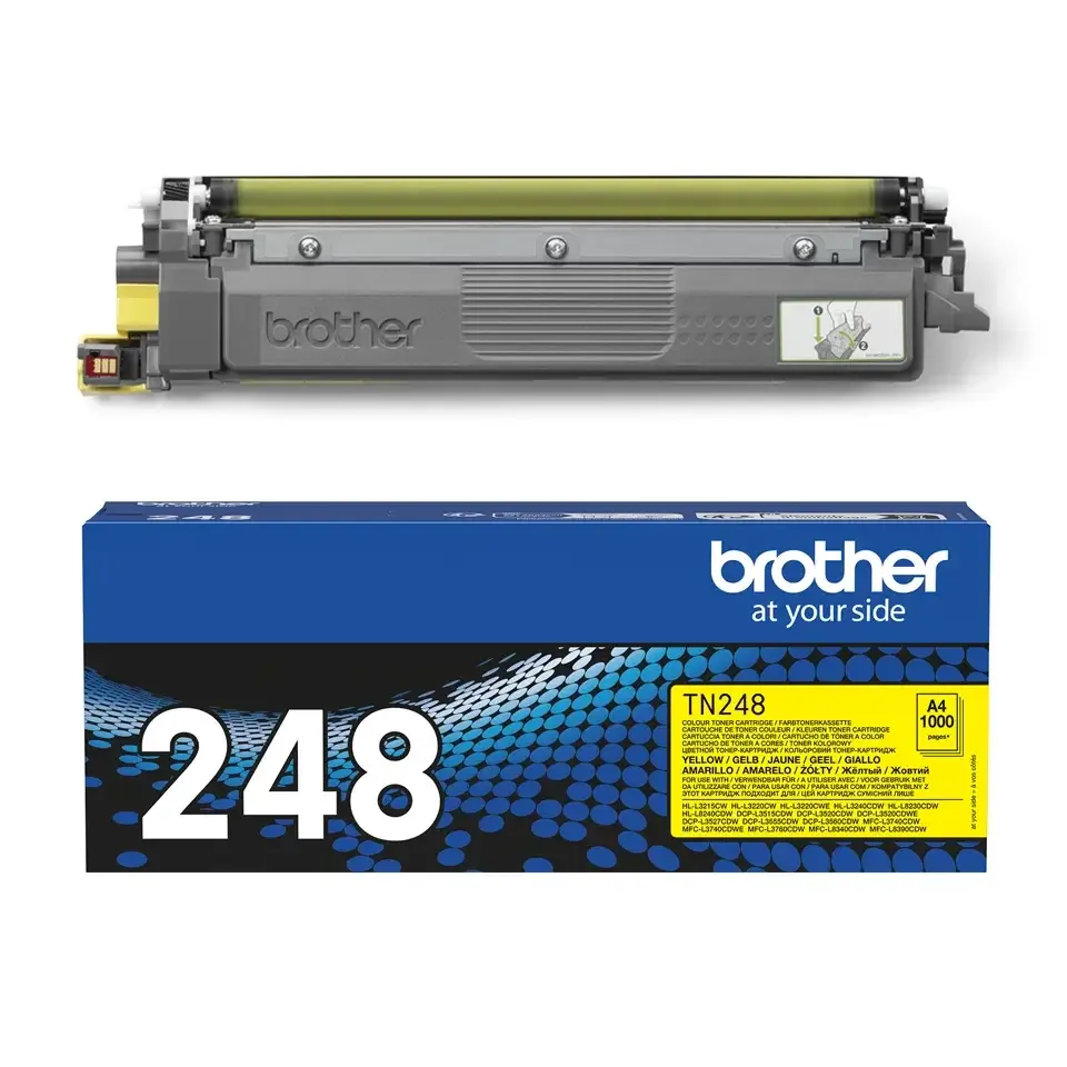 Brother Yellow Toner Cartridge 1000 pages TN248Y