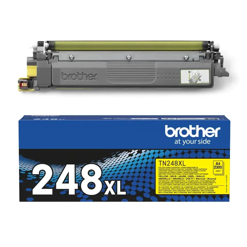 Brother Yellow Toner Cartridge 2300 pages TN248YXL