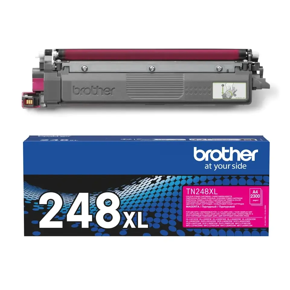 Brother Magenta Toner Cartridge 2300 pages TN248XLM