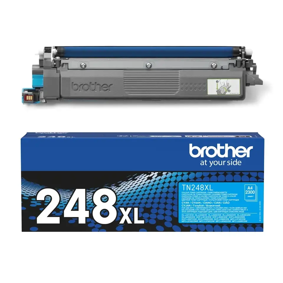 Brother  Cyan Toner Cartridge  2300 pages TN248XLC