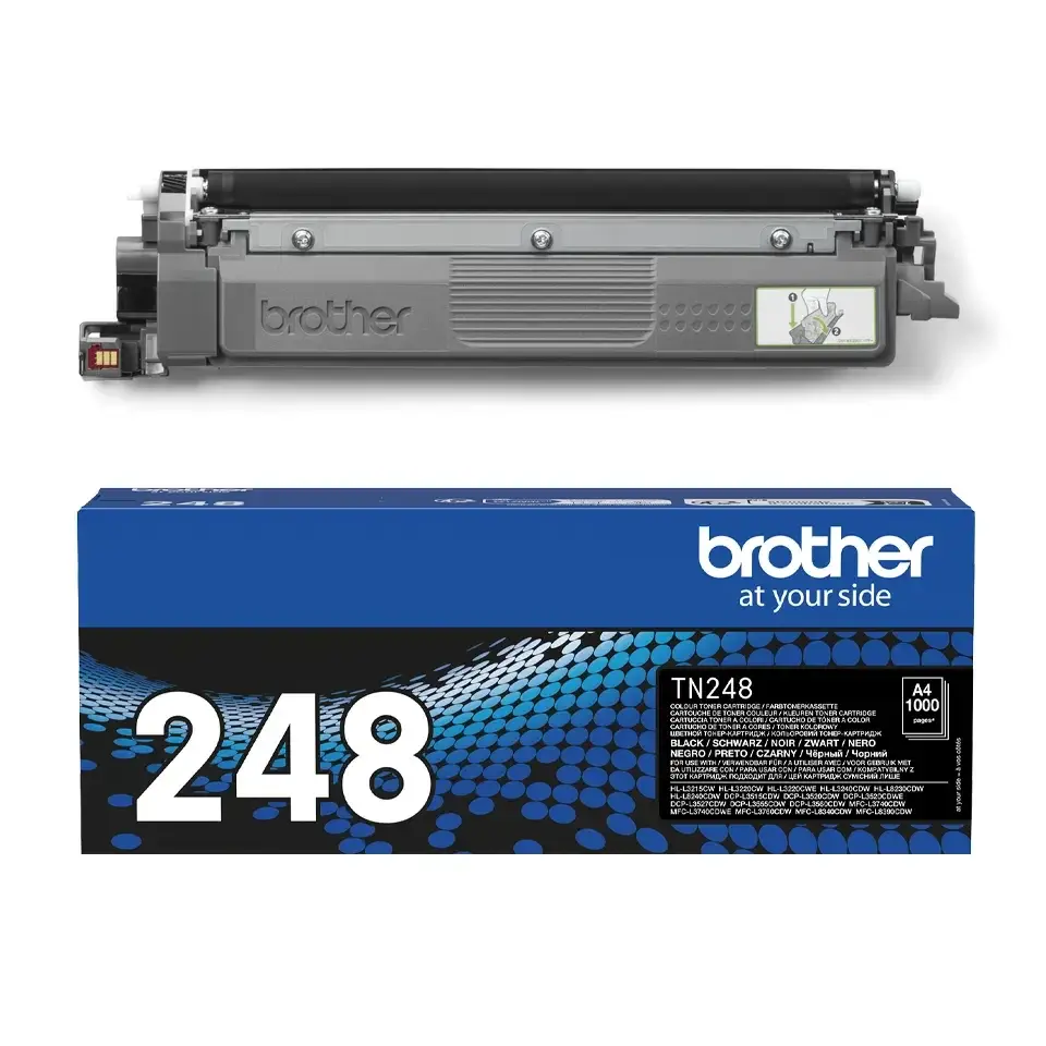 Brother Black Toner Cartridge 1000 pages  TN248BK