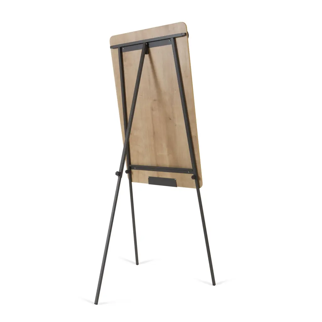 Rocada Natural Tripod Flipchart 690x1130mm Oak - NAT0610