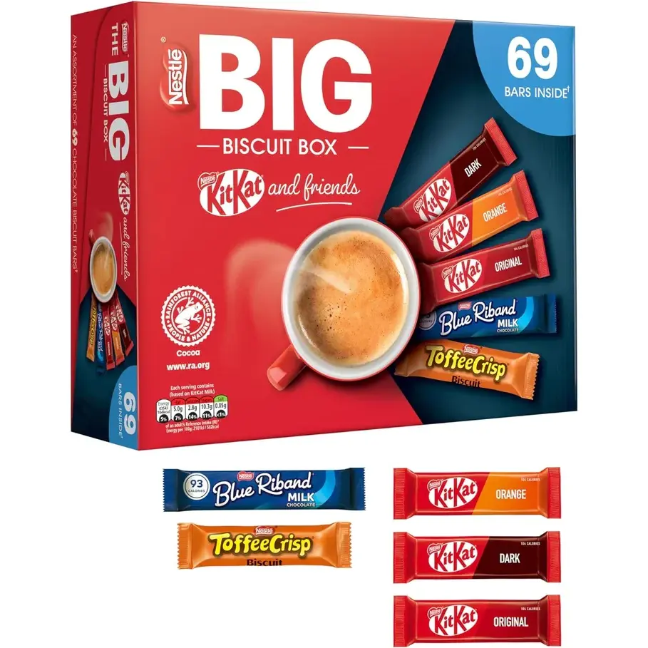 Nestle Big Biscuit Box 69 Assorted Biscuits - 12537542