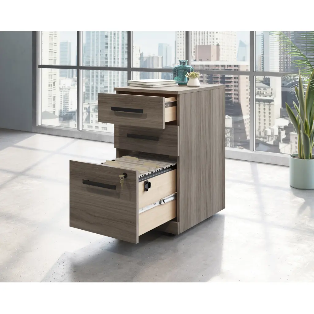 Affiliate 3 Drawer Mobile Pedestal Hudson Elm Finish - 5427873