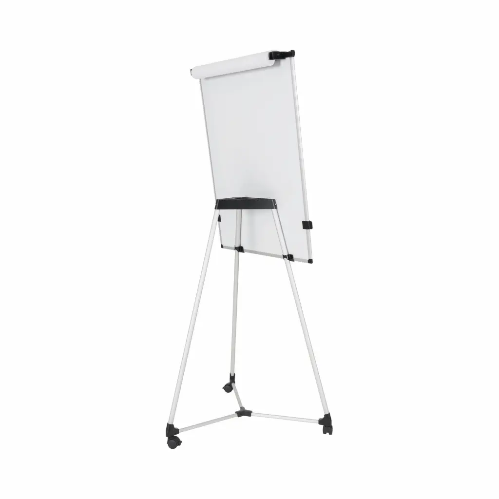 Bi-Office Earth Kyoto Mobile Easel With Magnetic Paper Roll Kit and Extendable Arms 700x100mm - EA145061731