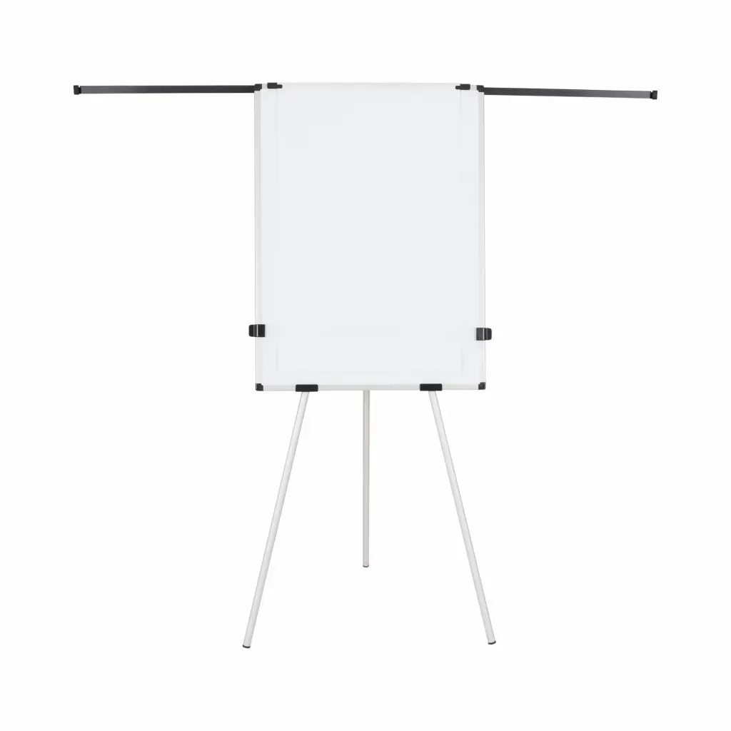 Bi-Office Earth Kyoto Tripod Easel With Magnetic Paper Roll Kit and Extendable Arms 700x100mm - EA144061731