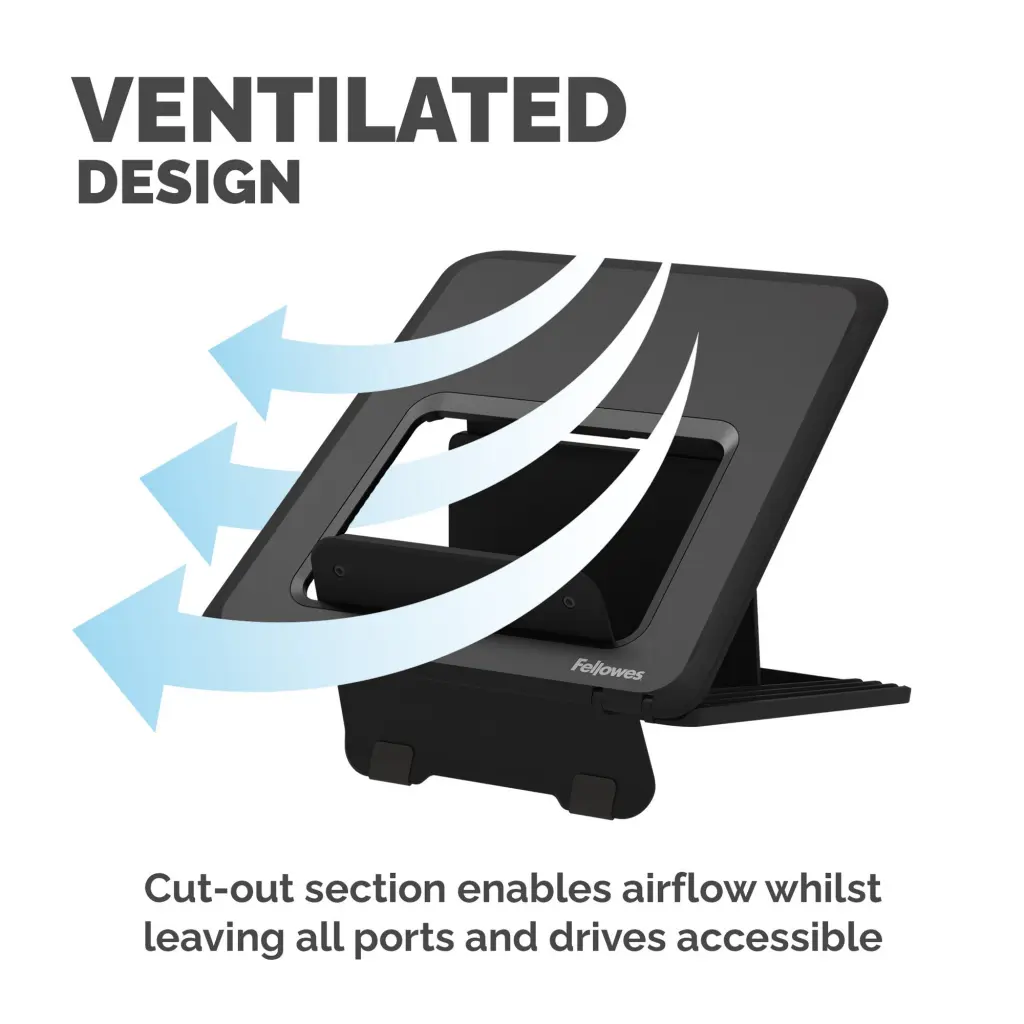 Fellowes Breyta Laptop Riser Black 100016558
