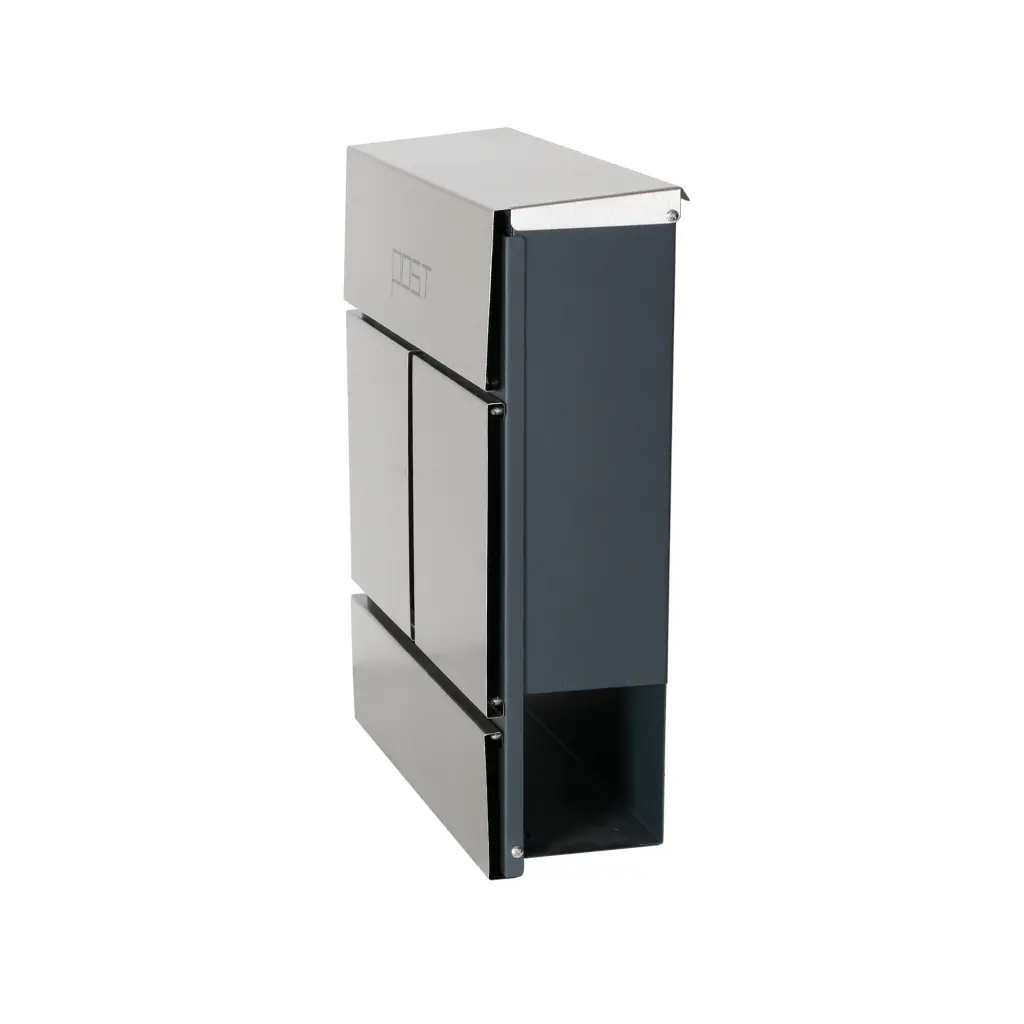 Phoenix Estilo Top Loading Letter Box Stainless Steel with Key Lock - MB0124KS